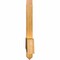 Ekena Millwork Eugene Rough Sawn Timber Gable Bracket, Western Red Cedar, 36"W x 16"H x 2"D x 4"F, 11/12 Pitch GBW036X16X0204EUG00RWR - alternate 3